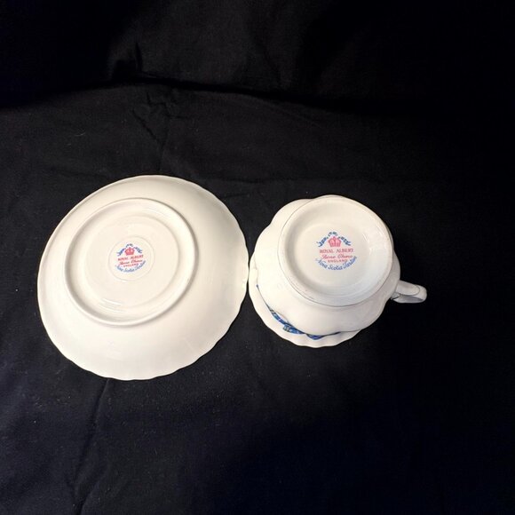 Royal Albert Bone China Cup and Saucer - Nova Scotia Tartan - Picture 6 of 8